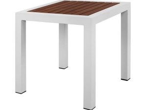Τραπέζι Αλουμινίου Λευκό HM5403.01