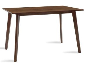 Τραπέζι Benson 097-000003 120x75x75cm Walnut