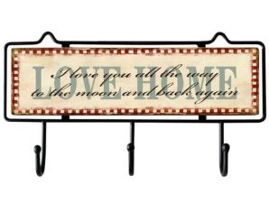 Κρεμάστρα 3 Θέσεων Love Home 816842 36x5x18cm Multi Ankor