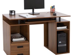 Γραφείο Status HM2026.03 120Χ55Χ76cm Walnut