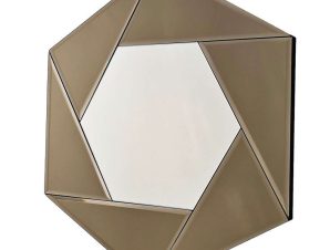 Καθρέπτης Τοίχου Status 552NOS2470 60x70cm Bronze Aberto Design