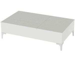 Τραπέζι Σαλονιού Esinti 756FRN2813 121×69,2x28cm White