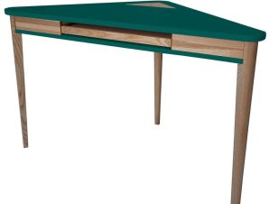 Γραφείο Γωνιακό Ashme ASHMECORKOF10 114x85x75cm Sea Green