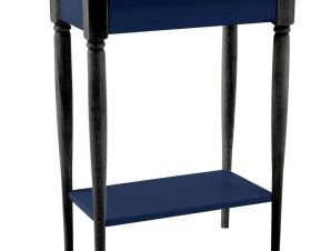 Κονσόλα Mamo S MAMOCSBL15 65x35x74cm Navy Blue-Black