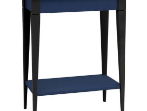 Κονσόλα Mimo S MIMOCSBL15 65x35x74cm Navy Blue-Black