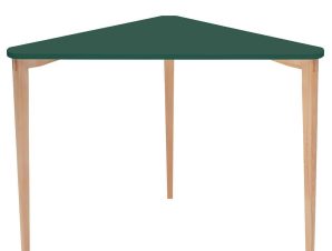 Γραφείο Γωνιακό Naja NAJAOBE10 114x85x75cm Sea Green-Beech