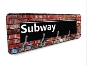 Subway Φόντο Κρεμάστρες & Καλόγεροι 138 x 45 εκ.