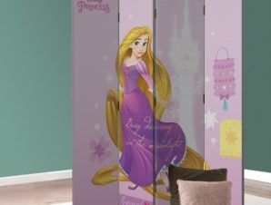 Rapunzel, Busy Princess! Παιδικά Παραβάν 80 x 180 εκ. [Δίφυλλο]