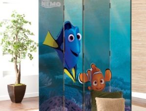 Dory and Nemo , Finding Dory Παιδικά Παραβάν 80 x 180 εκ. [Δίφυλλο]